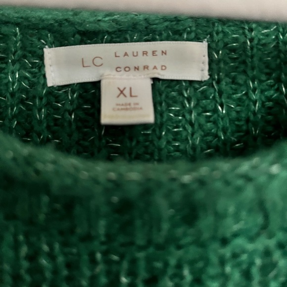 Green Knit Sweater - Picture 2 of 2